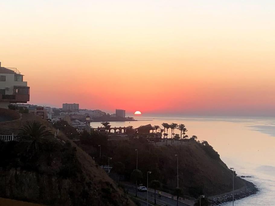 Apartamento Magnificas Vistas Al Mar Benalmádena Exterior foto